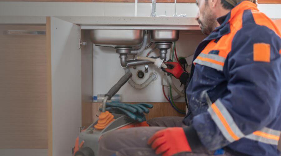 Professional slab leak plumber services in Strong, ME